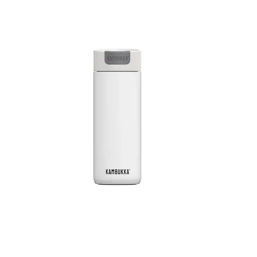 Cană termică din oțel inoxidabil Kambukka Olympus cu capac termic Snapclean®, 500 ml, Marshmallow White - 1