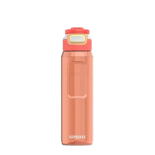 Бутилка за вода от тритан Kambukka Elton, без ВРА, с капак 3 в 1 Snapclean®, 1000 мл, Orange Vibes