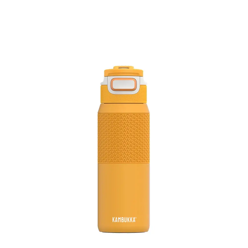 Бутилка за вода двустенна, 750мл, Kambukka Elton Insulated с капак 3 в 1 Snapclean®, Mango Maniac