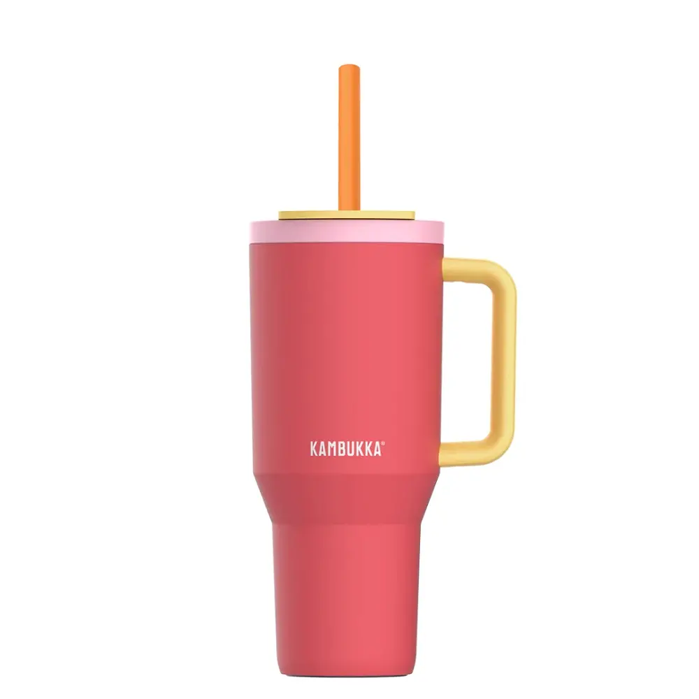 Изолирана чаша Kambukka Rio, 950 мл, Pink Papaya