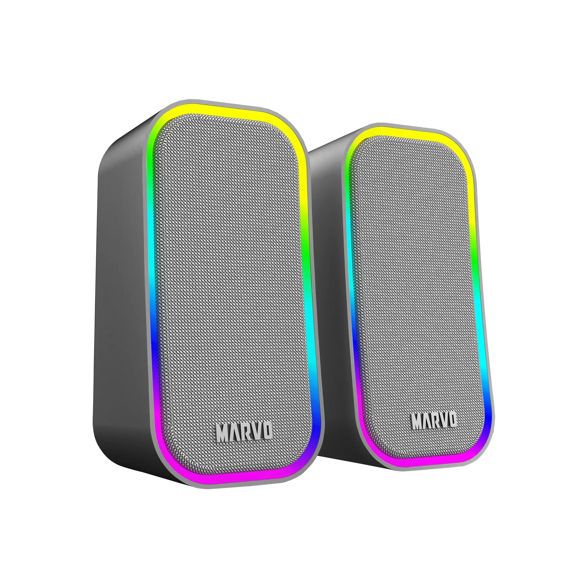 Marvo Ηχεία Gaming Speakers 2.0 6W Havoc 20 Γκρι - MARVO-SG-285-GY