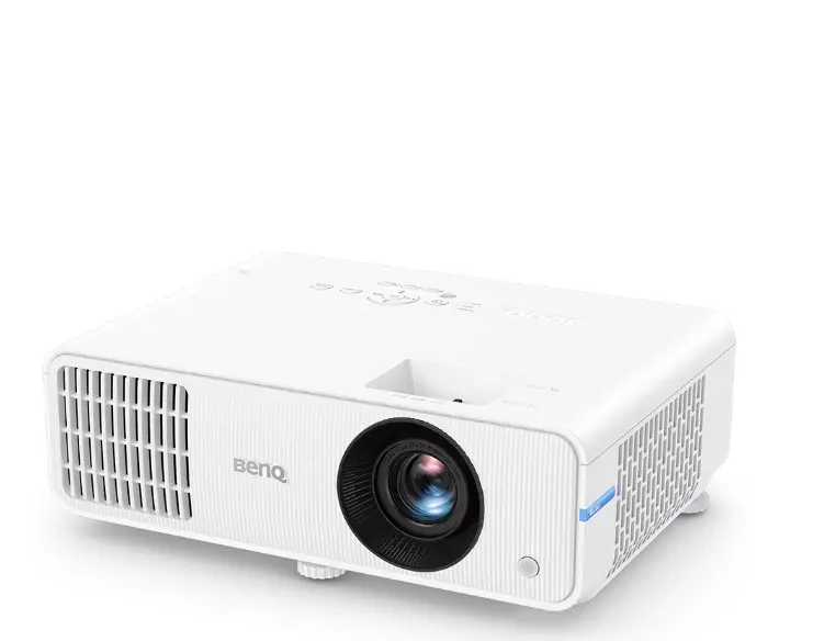 Мултимедиен проектор, BenQ LH550 DLP, FHD 1080P, 2600 ANSI lumens 1.1X, HDMIx2, USB-A, SmartEco; T/R: 1.49-1.64, Contrast Ratio (FOFO) 15,000:1, Display Color 30-bit (1.07 billion colors) Light Source LED, Audio out x1, 10W speaker, Light Source Life ECO 30000 hrs, White - image 1