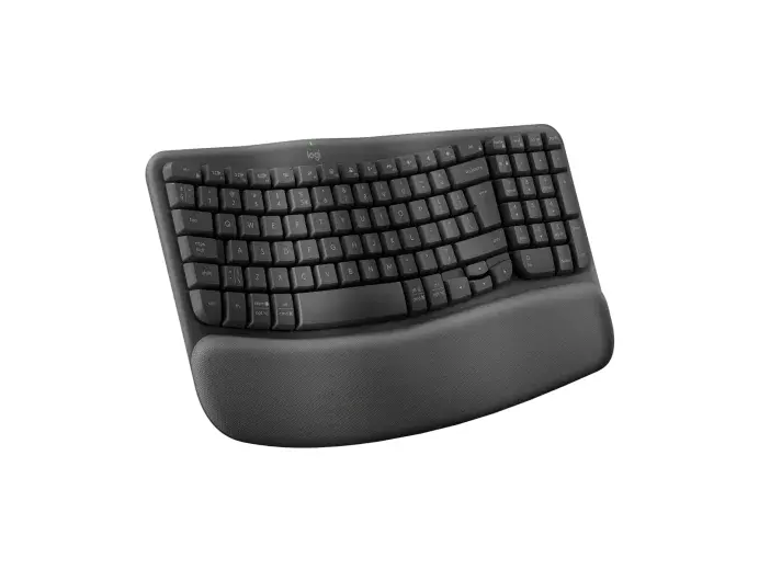 Клавиатура, Logitech Wave Keys for Business, Graphite - image 1