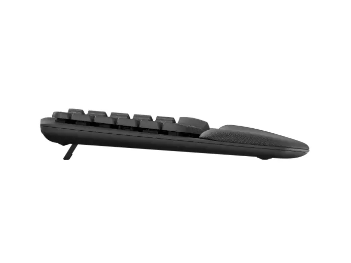 Клавиатура, Logitech Wave Keys for Business, Graphite - image 2