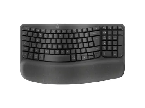 Клавиатура, Logitech Wave Keys for Business, Graphite