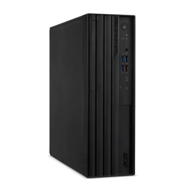 Настолен компютър, Acer Veriton, VX4720GT Core i5- 14400 (up to 4.7GHz, 20MB), 1*16GB DDR5, 512GB SSD M.2, DVD+RW, Intel UHD Graphics, TPM 2.0, GLAN, 300W 80PLUS Bronze, KBD& Mouse USB, No OS, 3Y warranty - image 1