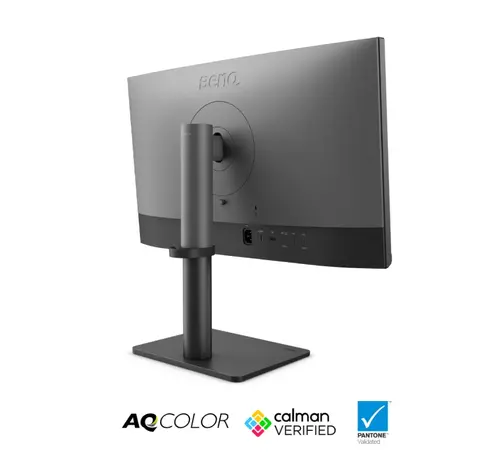 Монитор, BenQ PD2706QN, 27", 100Hz, QHD IPS, AQCOLOR, Designer, Pantone, Nano Matte Panel, HDR10, 100% sRGB, Card Reader, HDMI (2.0), DP (1.4), USB-C (DP alt. PD 90W), USB Hub, 3.5 Jack, 2x 3W, Pivot, Height adj. 115mm, VESA 100 - image 1