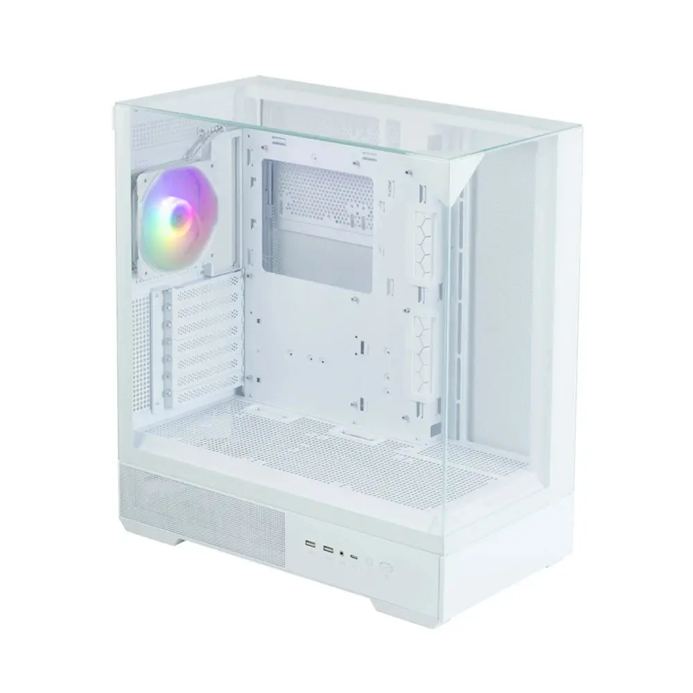 Zalman кутия Case ATX - P40 Prism White - image 1