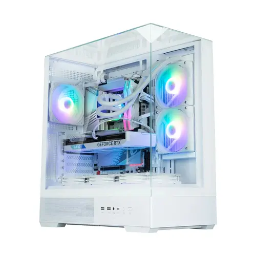 Zalman кутия Case ATX - P40 Prism White - image 2