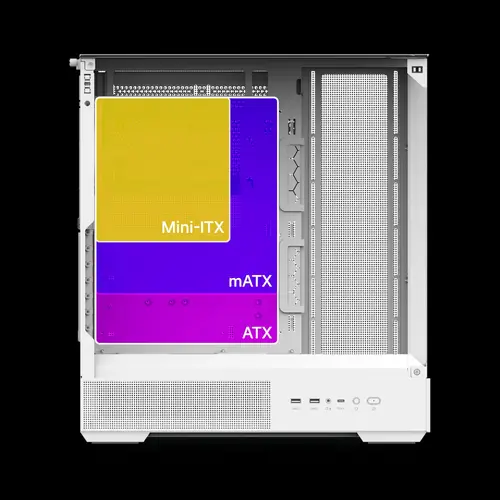 Zalman кутия Case ATX - P40 Prism White - image 31