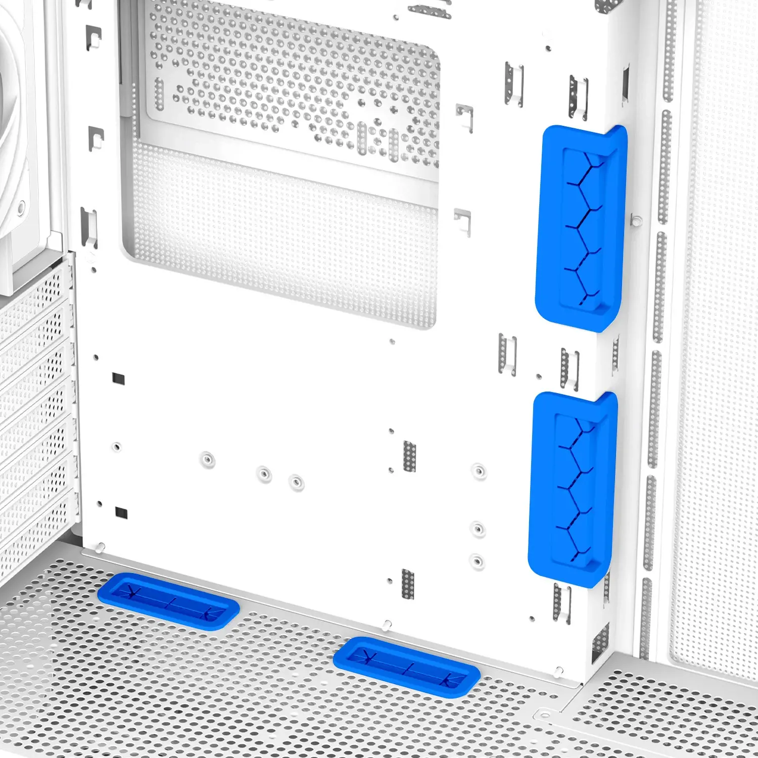 Zalman кутия Case ATX - P40 Prism White - image 36