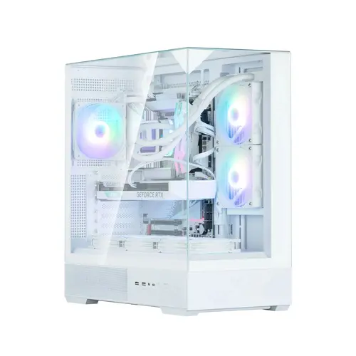 Zalman кутия Case ATX - P40 Prism White - image 3