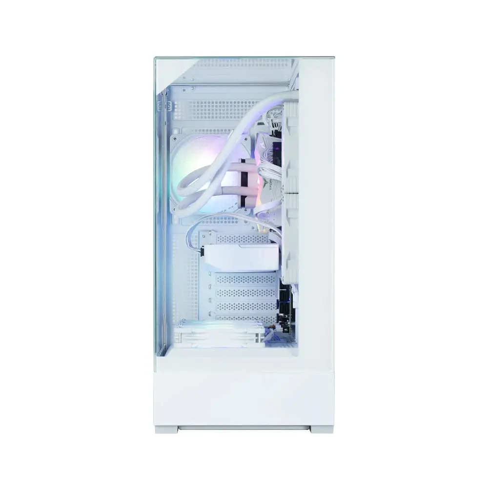 Zalman кутия Case ATX - P40 Prism White - image 7
