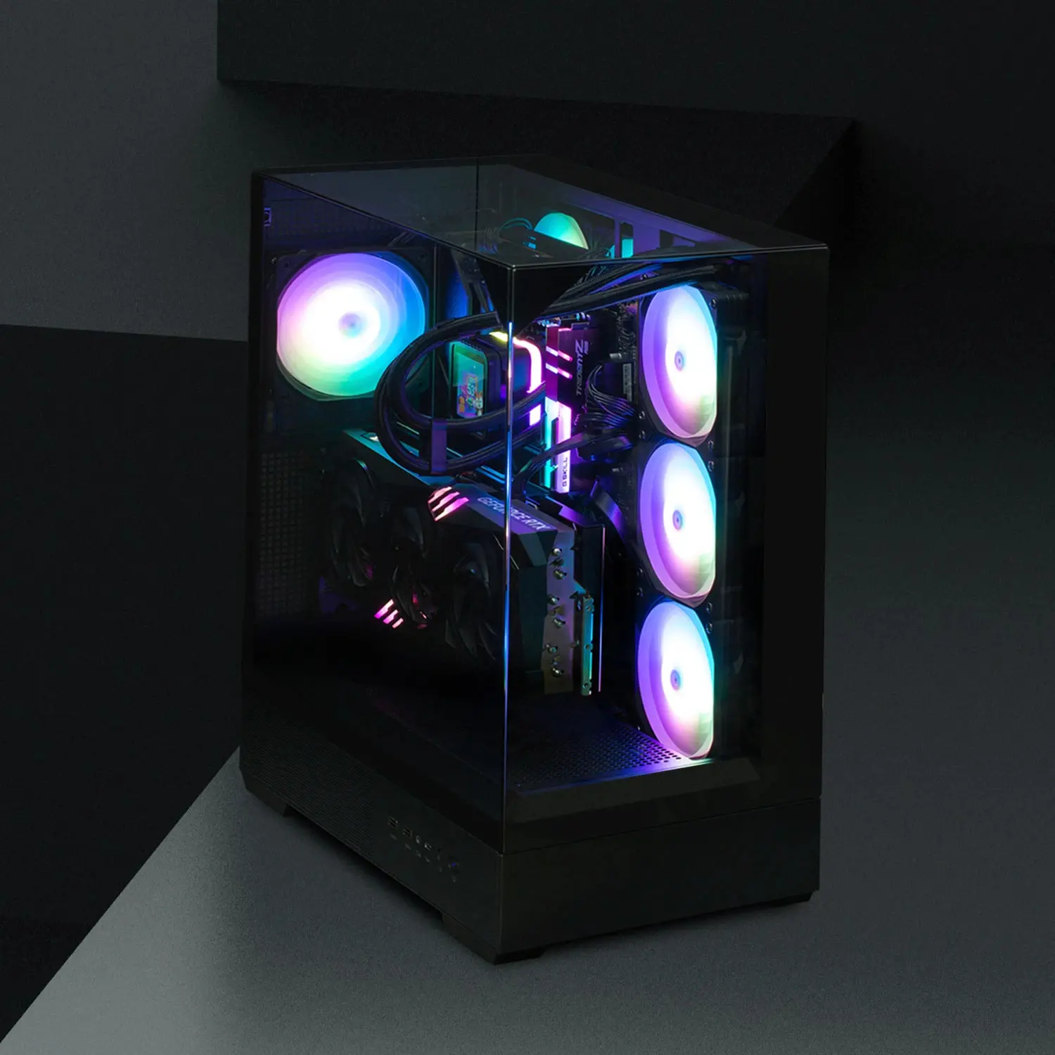 Zalman carcasă Case ATX - P40 Prism Black - image 14