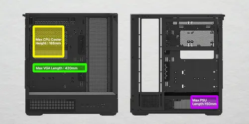 Zalman кутия Case ATX - P40 Prism Black - image 21