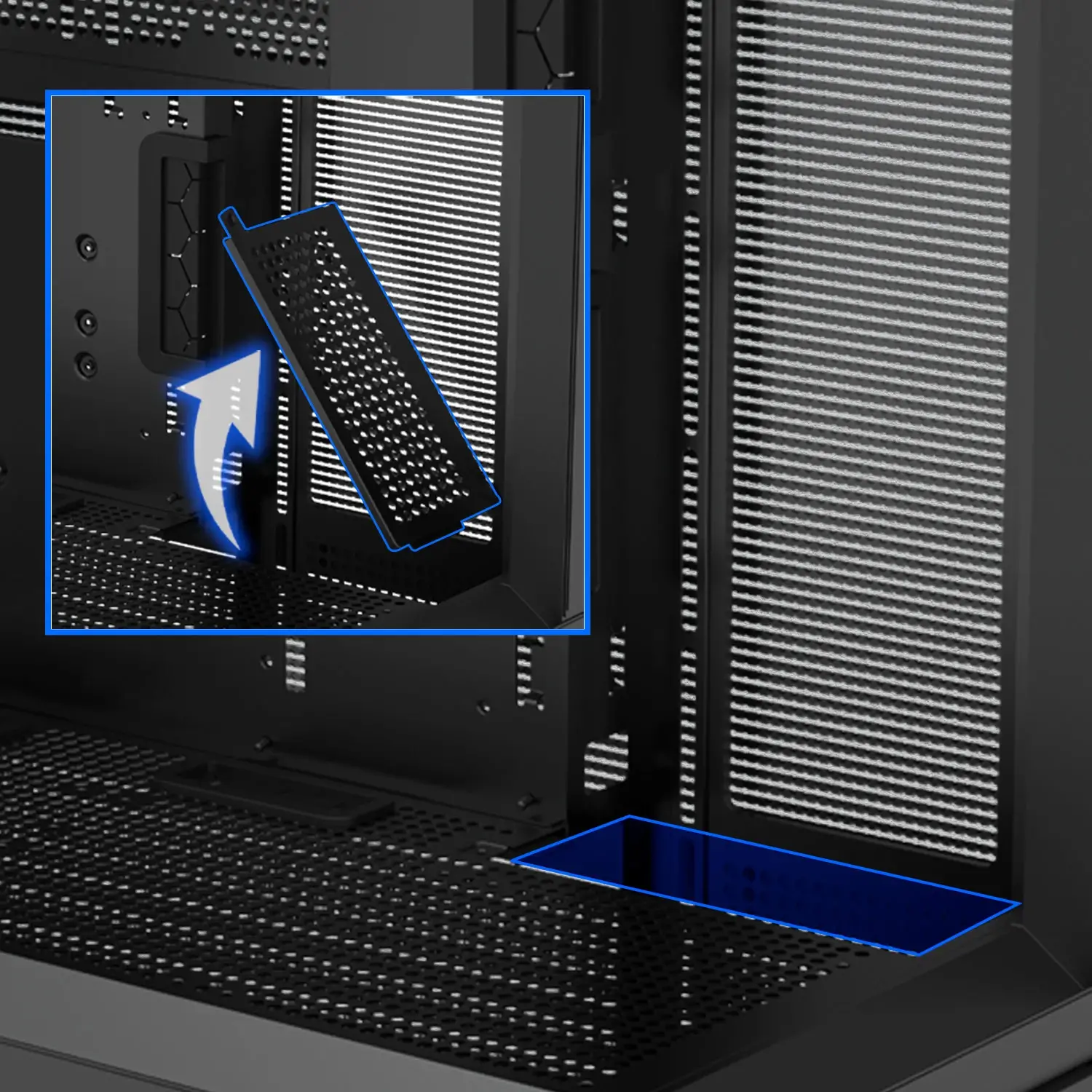 Zalman κουτί Case ATX - P40 Prism Black - image 22