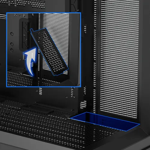 Zalman carcasă Case ATX - P40 Prism Black - 23