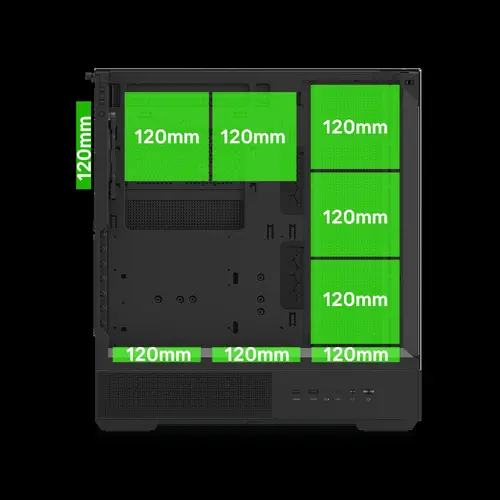 Zalman кутия Case ATX - P40 Prism Black - image 27