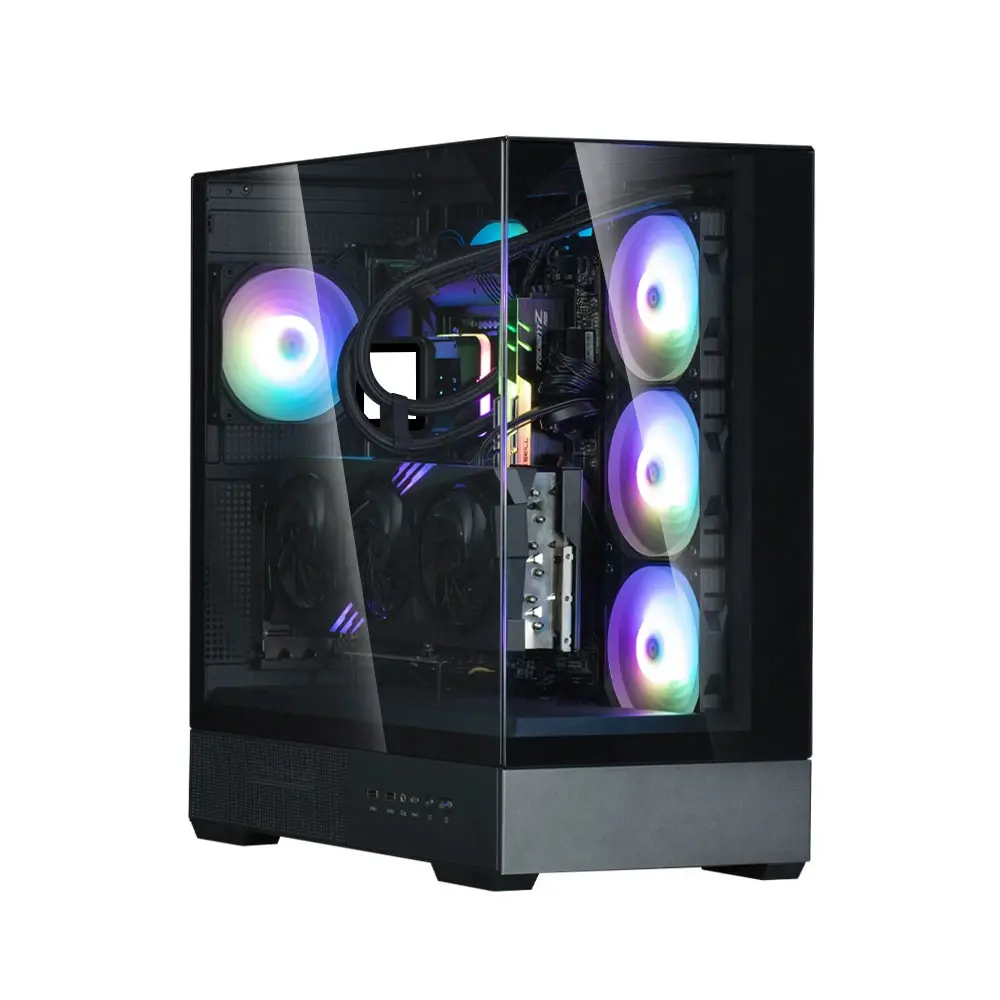 Zalman κουτί Case ATX - P40 Prism Black - image 3