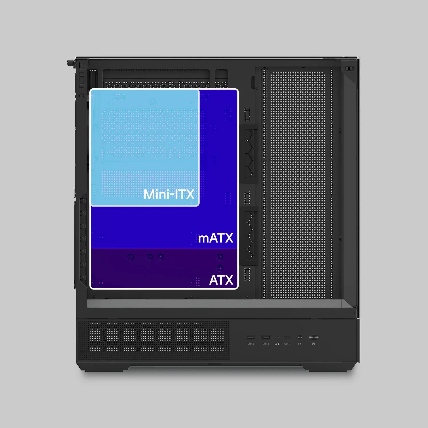 Zalman кутия Case ATX - P40 Prism Black - image 32