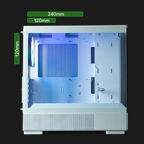 Zalman Κουτί Case mATX - P10 Λευκό - 15