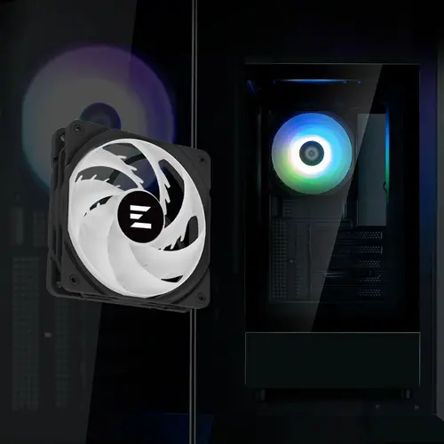 Zalman кутия Case mATX - P10 Black - image 17