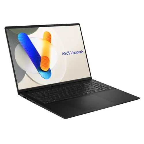 Лаптоп, Asus Vivobook S M5606WA-MX077X,AMD Ryzen AI 9 HX 370  2.0GHz ,16 " OLED (3200 x 2000 ) 16:10,32GB LPDDR5X (on BD),1TB SSD,Backlit Chiclet Keyboard 1-Zone RGB with Num-key, Windows 11 Pro,Neutral Black, AI PC +Backpack - image 1