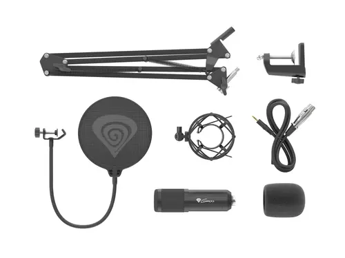 Микрофон, Genesis Microphone Radium 300 Studio XLR ARM Popfilter - image 3