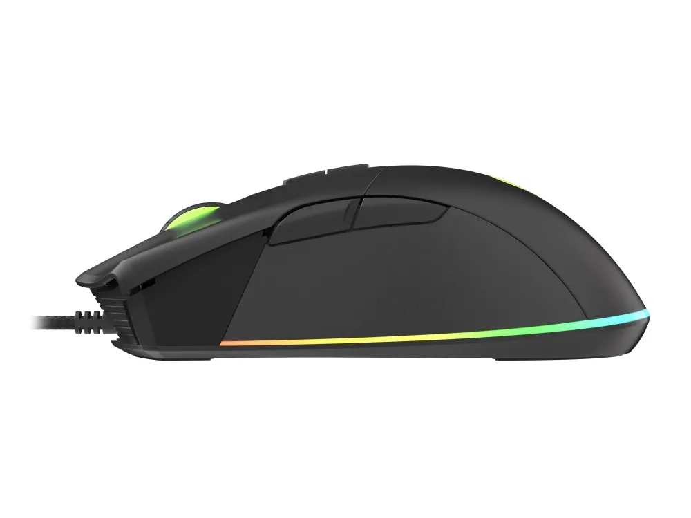 Мишка, Genesis Gaming Mouse Krypton 290 6400 DPI RGB Backlit With Software Black - image 2