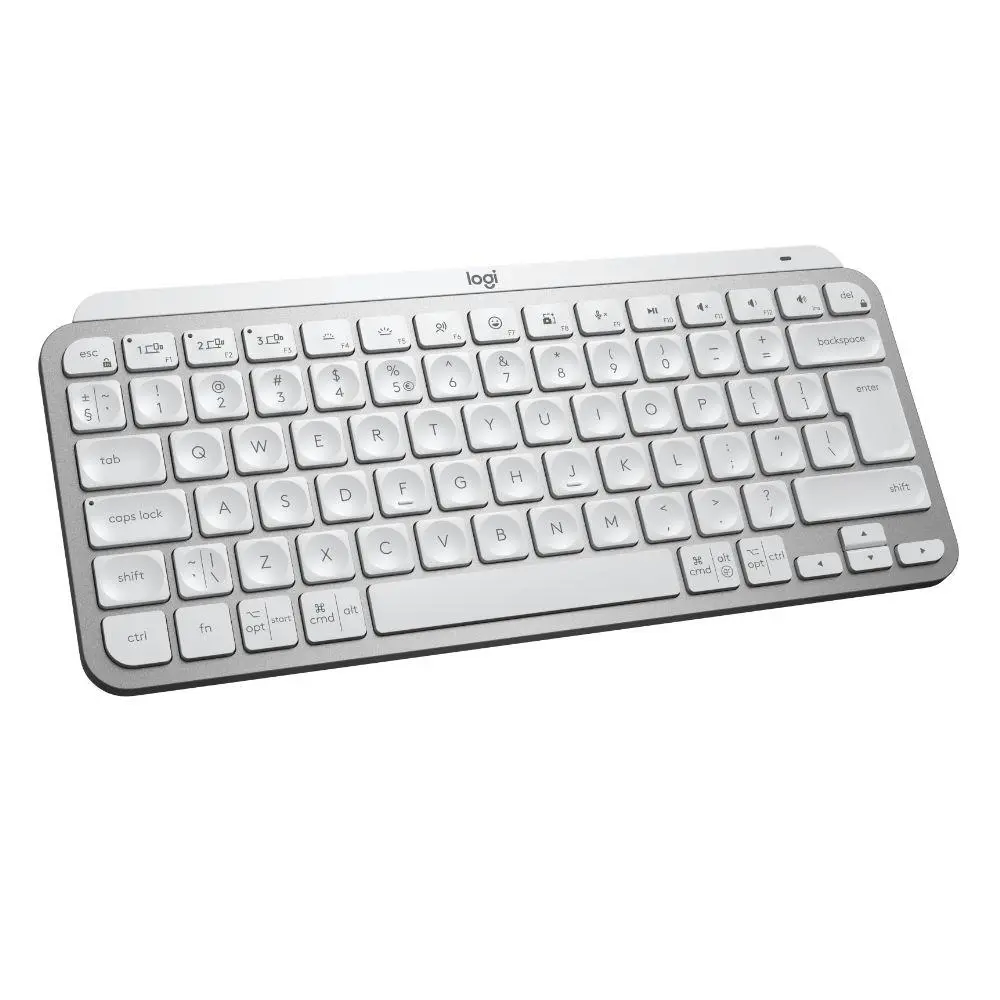 Πληκτρολόγιο, Logitech MX Keys Mini Minimalist Ασύρματο Φωτιζόμενο Πληκτρολόγιο - PALE GREY - US Intl