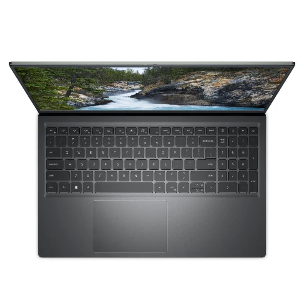 Лаптоп, Dell Vostro 5510, Intel Core i7-11390H (12M Cache, up to 5.0 GHz), 15.6" FHD (1920x1080) WVA AG, 16GB (1x16GB) 3200MHz DDR4, 512GB SSD PCIe M.2, Intel Iris Xe, Cam & Mic, Wi-Fi 6 AX201, BT, Backlit Kb, Fpr, Win 11 Pro, 3Y Basic Onsite, Grey - image 3