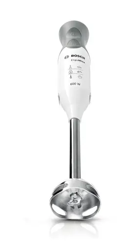 Blender vertical, Bosch MSM66110, Blender, ErgoMixx, 600 W, Inclus vas transparent, Alb - 4