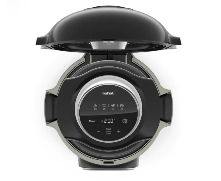 Συσκευή υγιεινού μαγειρέματος, Tefal EY150830 EXTRA CRISP LID BLK EE - image 1