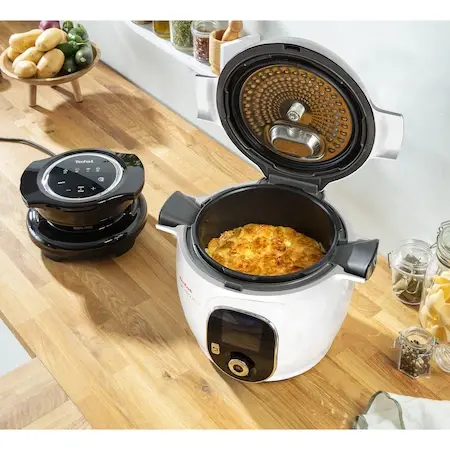Aparat pentru gătit sănătos, Tefal EY150830 EXTRA CRISP LID BLK EE - 13