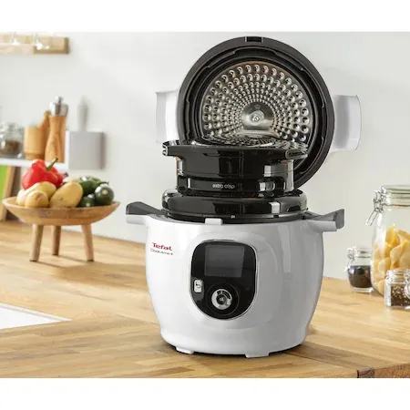 Уред за здравословно готвене, Tefal EY150830 EXTRA CRISP LID BLK EE - image 13