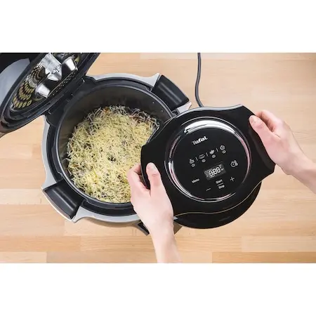 Συσκευή υγιεινού μαγειρέματος, Tefal EY150830 EXTRA CRISP LID BLK EE - image 14