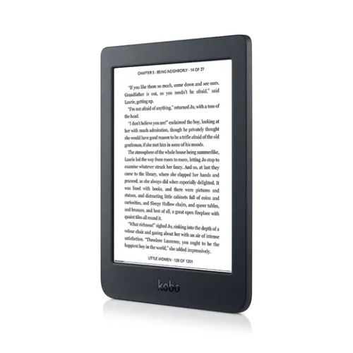 Четец за Е-книги, Kobo Nia 6" EPD w/ Carta display (1024x758) & ComfortLight Black - image 1