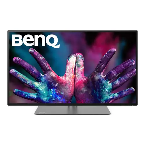 Монитор, BenQ PD2725U 27" IPS LED 5ms 3840x2160 4K UHD, DesignVue Thunderbolt Mon, AQCOL., 100% sRGB, HDR400, B.I., LBL,KVM Sw, ICCsync, CAD/CAM, DualView, Contr.1200:1, 400 cd/m2, 2xHDMI, DP, Thb 3(PD65W, DP alt), USB3.1 Hub, Sp.2x2.5W, HAdj., Swivel, Tilt, Gray - image 1