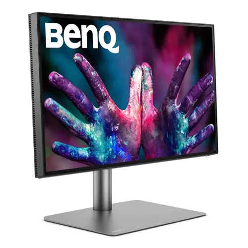 Монитор, BenQ PD2725U 27" IPS LED 5ms 3840x2160 4K UHD, DesignVue Thunderbolt Mon, AQCOL., 100% sRGB, HDR400, B.I., LBL,KVM Sw, ICCsync, CAD/CAM, DualView, Contr.1200:1, 400 cd/m2, 2xHDMI, DP, Thb 3(PD65W, DP alt), USB3.1 Hub, Sp.2x2.5W, HAdj., Swivel, Tilt, Gray - image 3