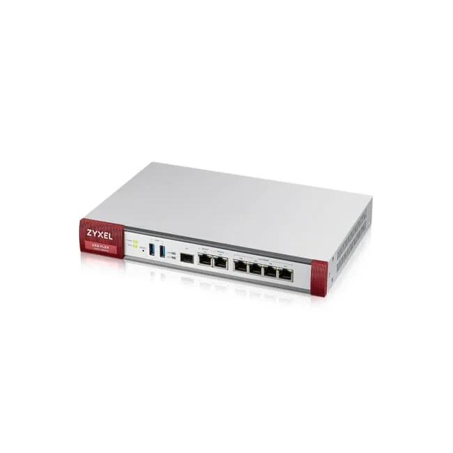 Защитна стена, ZyXEL USG Flex Firewall 10/100/1000, 2xWAN, 4xLAN/DMZ ports, 1xSFP, 2xUSB (Device only)