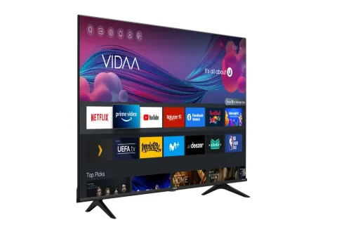 Телевизор, Hisense 43" A6BG, 4K Ultra HD 3840x2160, DLED, HDR 10+, HLG, Dolby Vision, Dolby Audio, DTS, Smart TV, WiFi, BT, AnyView Cast, Gaming Mode, 1xHDMI2 eArc, 2xHDMI, 2xUSB, LAN, CI+, DVB-T2/C/S2, Black - image 1