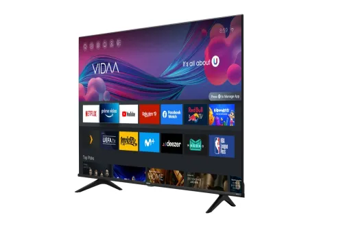 Телевизор, Hisense 43" A6BG, 4K Ultra HD 3840x2160, DLED, HDR 10+, HLG, Dolby Vision, Dolby Audio, DTS, Smart TV, WiFi, BT, AnyView Cast, Gaming Mode, 1xHDMI2 eArc, 2xHDMI, 2xUSB, LAN, CI+, DVB-T2/C/S2, Black - image 2