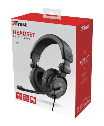 Слушалки, TRUST Como Headset for PC and laptop - image 6