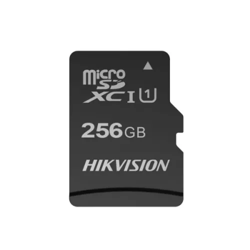 Памет, HIkVision 256GB microSDXC, Class 10, UHS-I, TLC, up to 92MB/s read speed, 50MB/s write speed