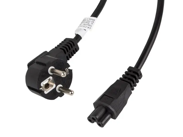 Кабел, Lanberg CEE 7/7 (MICKEY) -> IEC 320 C5 power cord 3m VDE, black