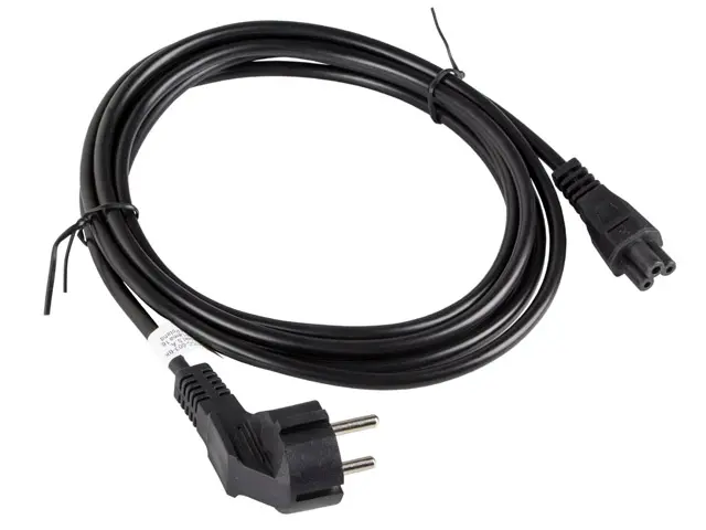 Кабел, Lanberg CEE 7/7 (MICKEY) -> IEC 320 C5 power cord 3m VDE, black - image 2