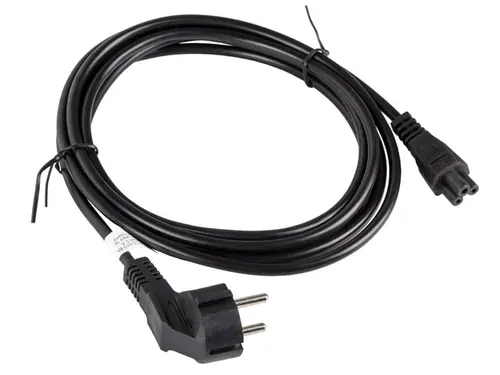 Кабел, Lanberg CEE 7/7 (MICKEY) -> IEC 320 C5 power cord 3m VDE, black - image 2
