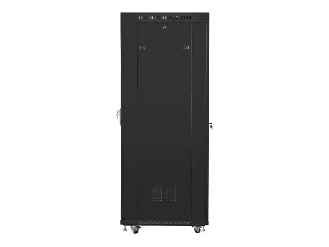 Комуникационен шкаф, Lanberg rack cabinet 19" free-standing 37U / 600x800 self-assembly flat pack with mesh door LCD, black - image 3