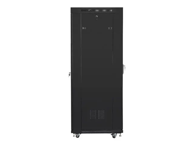 Комуникационен шкаф, Lanberg rack cabinet 19" free-standing 37U / 600x800 self-assembly flat pack with mesh door LCD, black - image 4