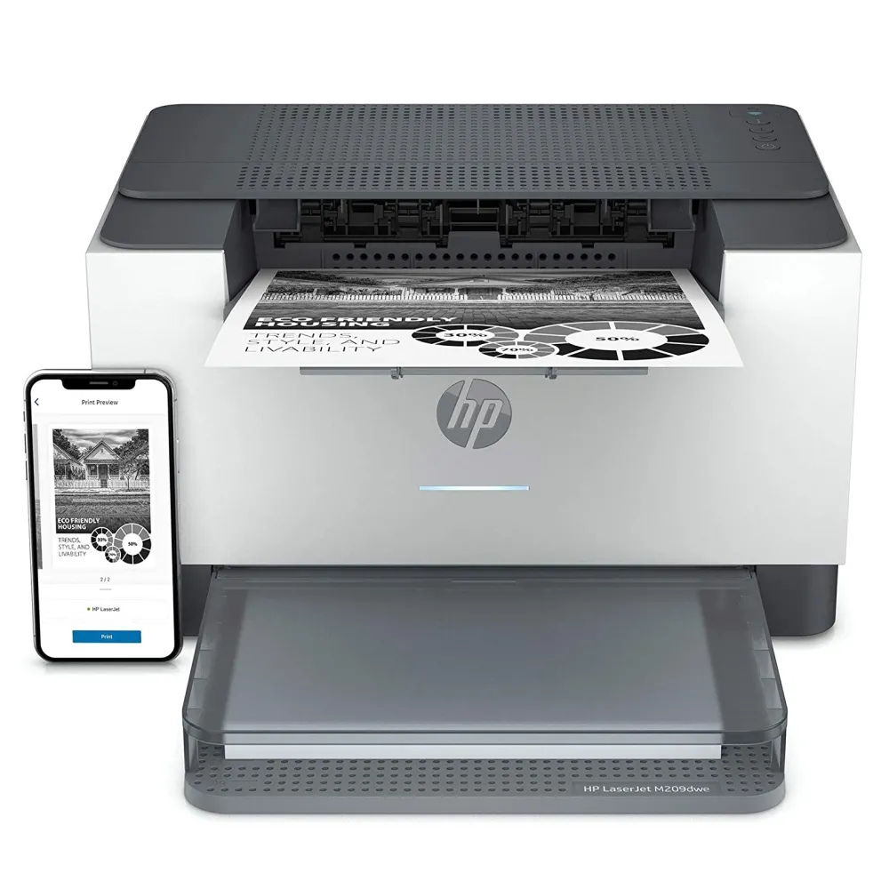 Лазерен принтер, HP LaserJet M209dw Printer - image 3